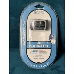 Sportline 330 Step Pedometer 10K-100K Count Large Display